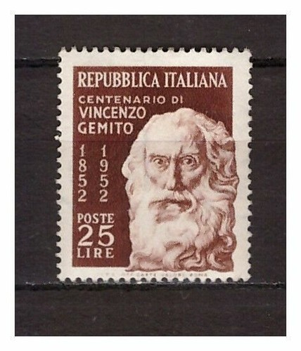 S21600 italia mnh 1952 - italia, mnh**