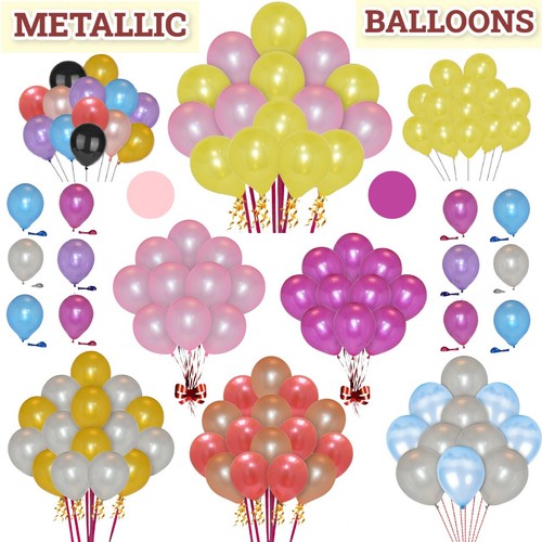 Palloncini metallici perle - palloncini,