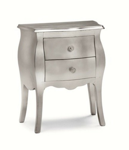 Comodino legno bombato - in,