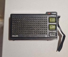 Philips Radio Portatile Vintage FM/MW – Tascabile – Anni 70/80 – Da Collezione