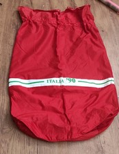 Borsone Borsa Sportiva Sacca Italia 90 Rosso Bianco Verde In Tessuto 