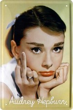  Targa in latta ''Audrey