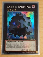CARTA YU-GI-OH! NUMERO 85: SCATOLA PAZZA - SUPER RARA - NUMH-IT033 NUOVA ITA 1^E