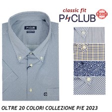 Camicia da uomo manica corta a
