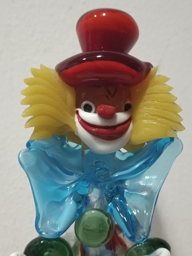 Pagliaccio clown scultura - pagliaccio,