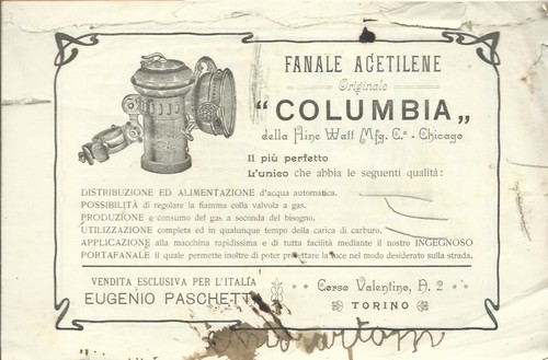 Depliant pubblicitario fanale - depliant,