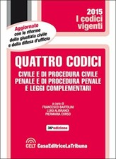 Quattro codici. Civile e di
