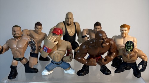 Lotto figurine wwe - di, 8