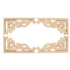 Pannello angolare in legno