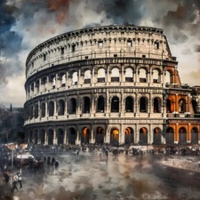 Colosseo stile quadro - ,, ad
