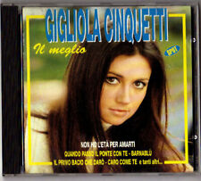 GIGLIOLA CINQUETTI - IL MEGLIO - CD Fuori Catalogo Morerecord 1994