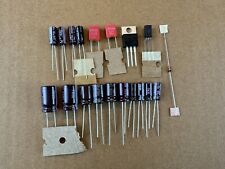 Kenwood KD-500 Recap Kit Giradischi Velocità Riparazione Set Condensatori Transistor KD-550