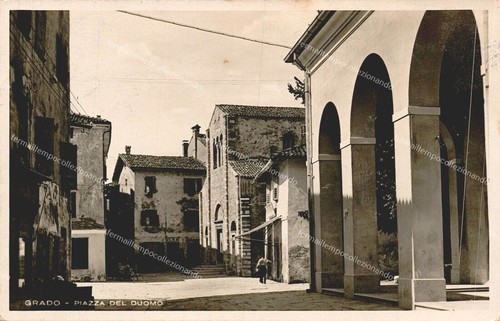 Ep516 cartolina grado piazza - ep516, grado,piazza