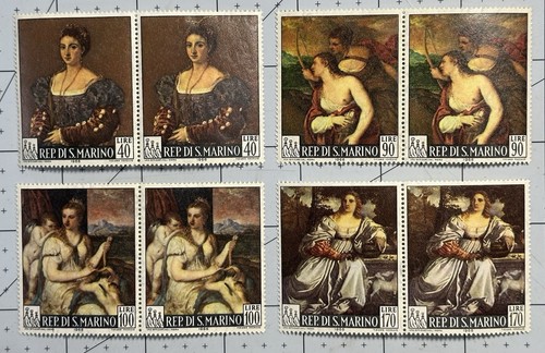 San marino 1966 mnh coppie - san,