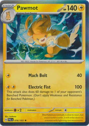 Pawmot 076 193 holo - -,