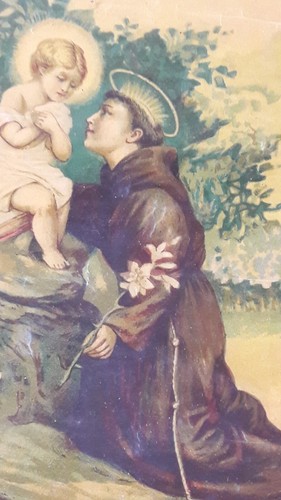 Antico quadro arte sacra - antico, sant'
