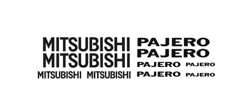 Adesivo mitsubishi auto - ,