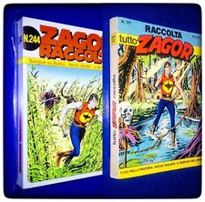 ZAGOR RACCOLTA N.244 + RACCOLTA TUTTO ZAGOR N.117 - LEGGI LA DESCRIZIONE -