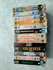 James Bond 007 VHS Video Rare