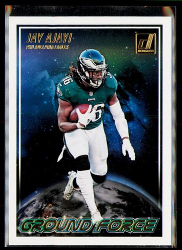 2018 donruss jay ajayi - donruss, #gf-17