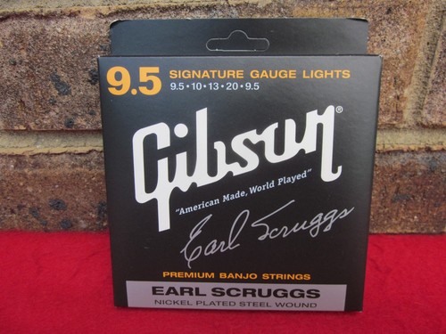 Gibson earl scruggs banjo set - scruggs,