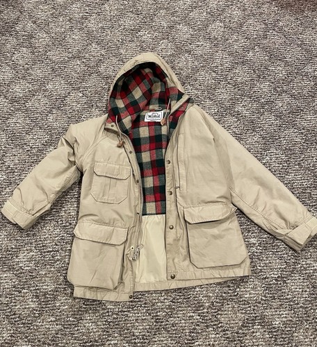 Woolrich hooded parka plaid - parka,