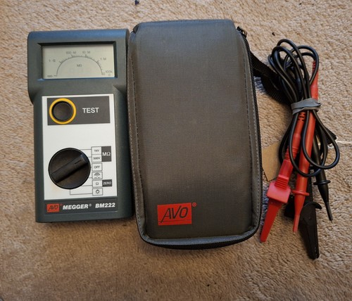 Megger bm222 tester di - bm222,