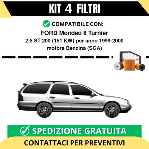 Kit filtri tagliando - tagliando, per