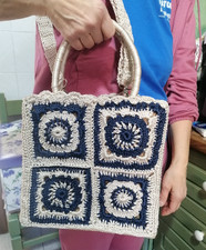 Borsa Mattonelle Granny in