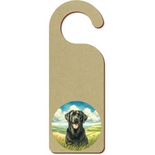 'Happy Black Labrador' 200 mm