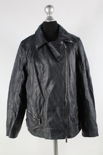 Giacca pelle grigia Milestone