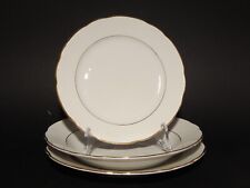 ANTICO SERVIZIO 18 PIATTI BIANCO PROFILO ORO SOCIETA' CERAMICA LAVENO SCI