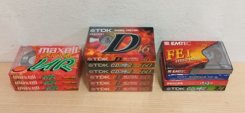 Audiocassette sigillate tdk - audiocassette,