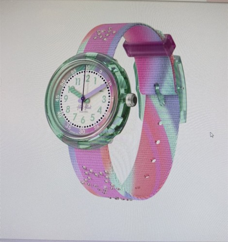Orologio flik flak plastica - orologio,