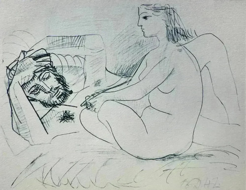 Pablo picasso eau forte - pablo,