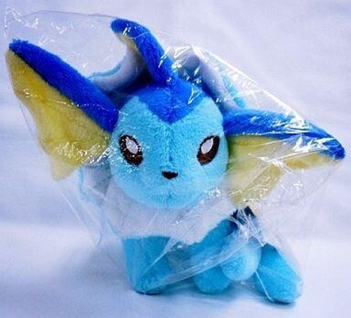 Pokemon tela vaporeon peluche - tela,