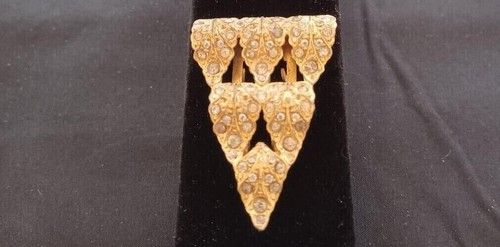 Clip per abito placcato oro