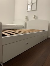 letto singolo con letto