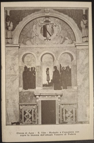 Agna interno chiesa - agna, (pd)