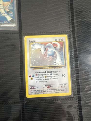 Pokemon card lugia - card, genesis