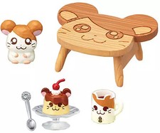 Hamtaro Room Snack Time Figure - Hamustyle Miniatura