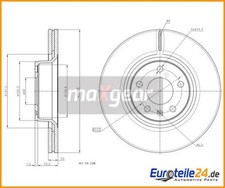 2pz Disco Freno Maxgear