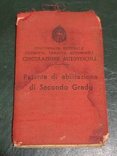 Patente Abilitazione II°