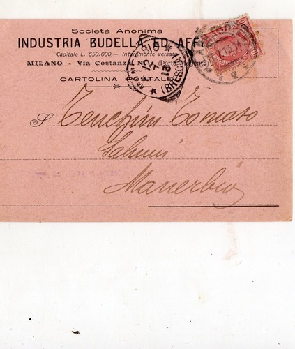 Cartolina commerciale - cartolina,