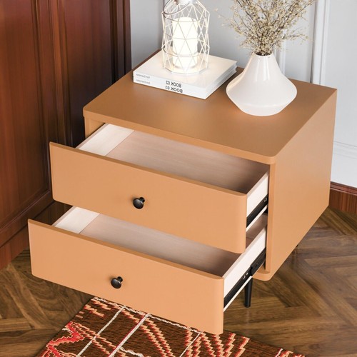 Comodino legno cassetti - comodino, 2