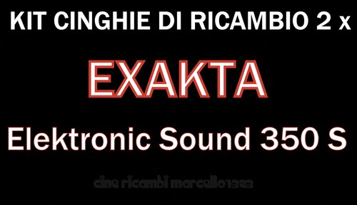Kit cinghie ricambio - ★, di