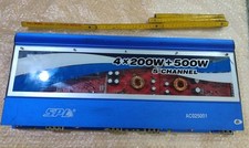 Amplificatore auto 5 canali SPL AC025001 4×200W+500W