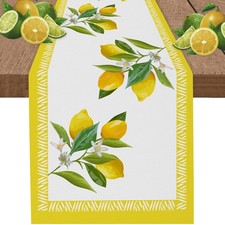 Summer Lemon Table Runner