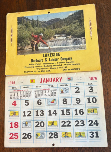 Calendario pubblicitario