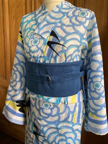 Blu denim obi - blu, anello